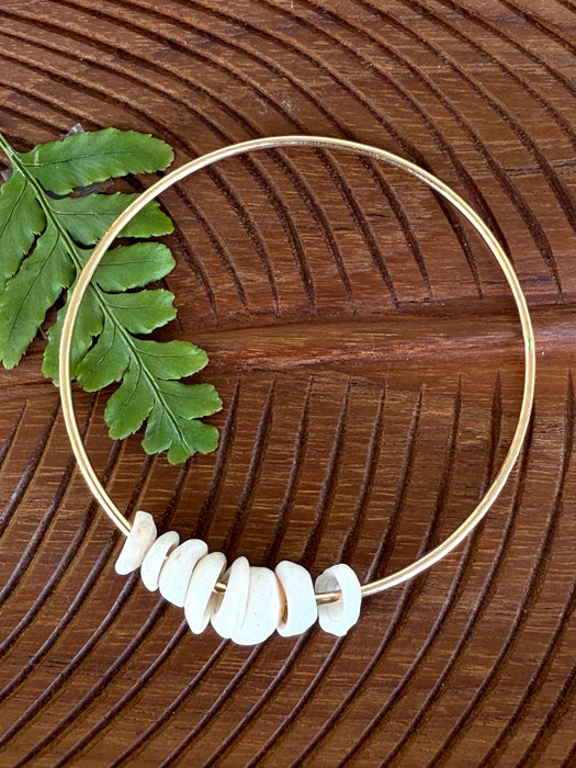 Puka Shell Bangle