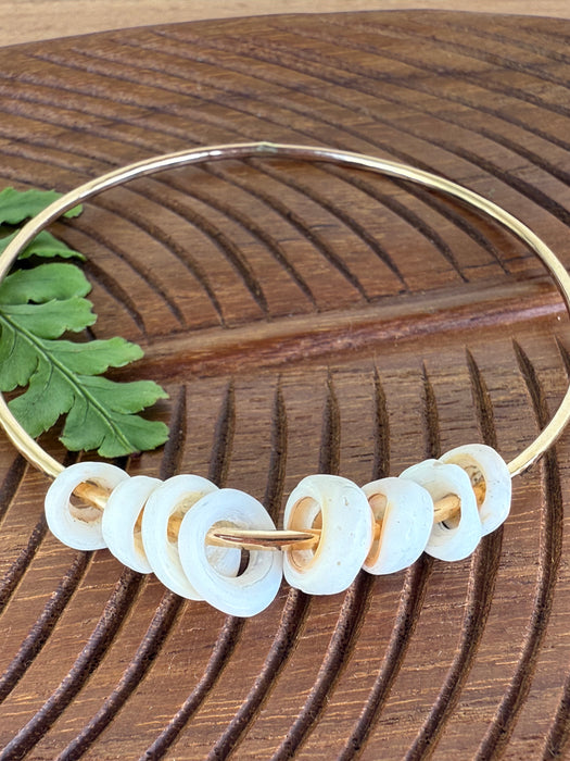 Puka Shell Bangle