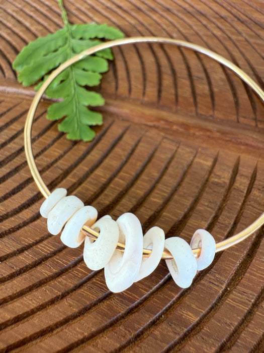 Puka Shell Bangle